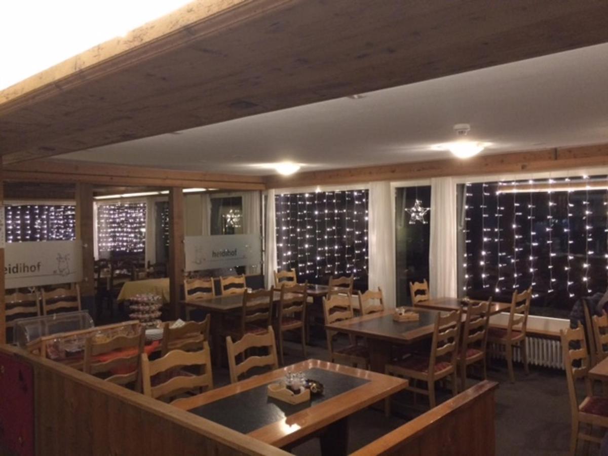 Hotel Restaurant Heidihof Maienfeld Ngoại thất bức ảnh